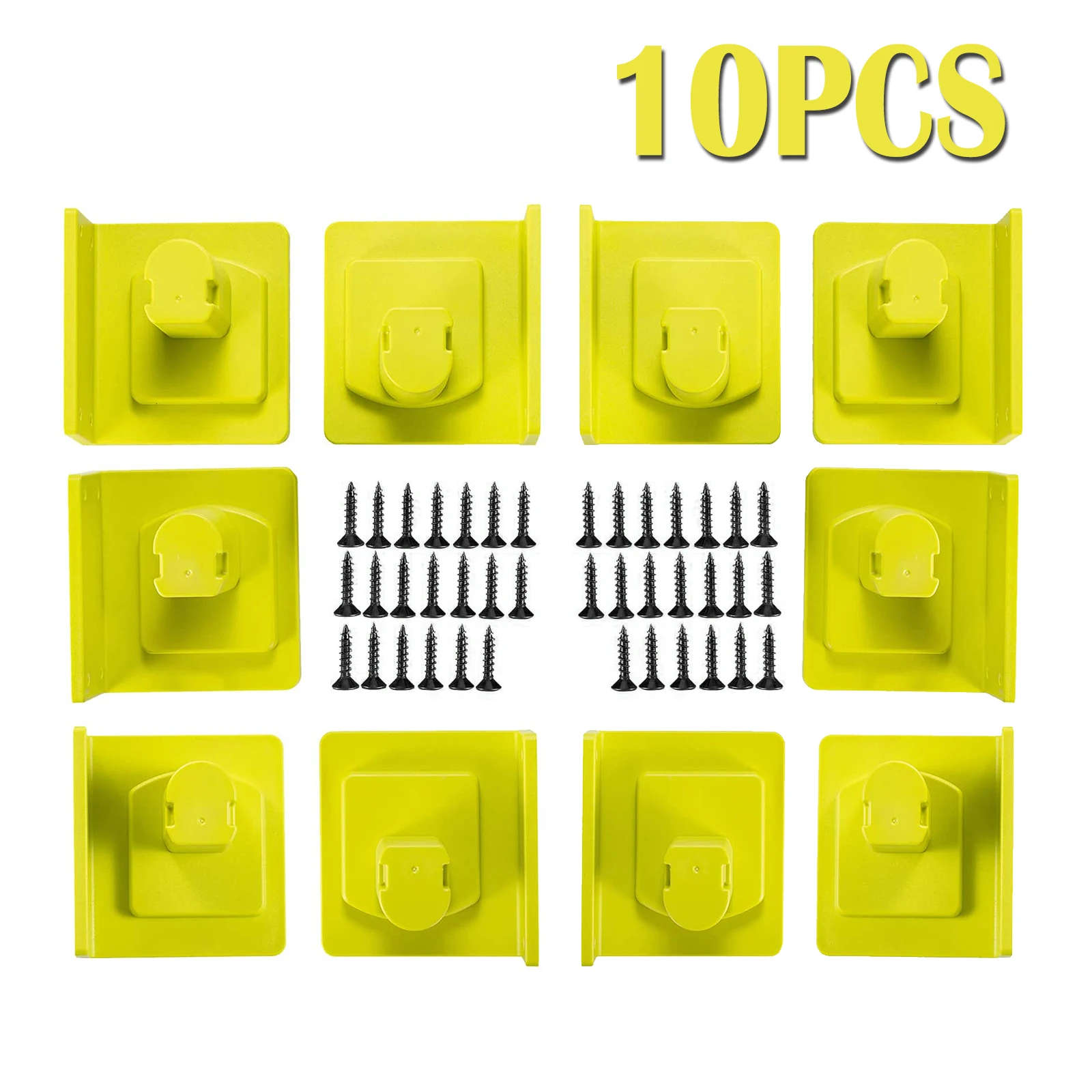 10PCS/5PCS Tool Holder Dock Mount for Ryobi 18V Drill Tools Holder Hanger Power Storage Accessories Tool Bracket Workshop Garage