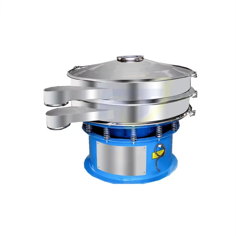 i Multi-layer Rotary Vibrating Screen Powder Granule Grading Vibrating Sieve Food Chemical Industry Circular Vibratory