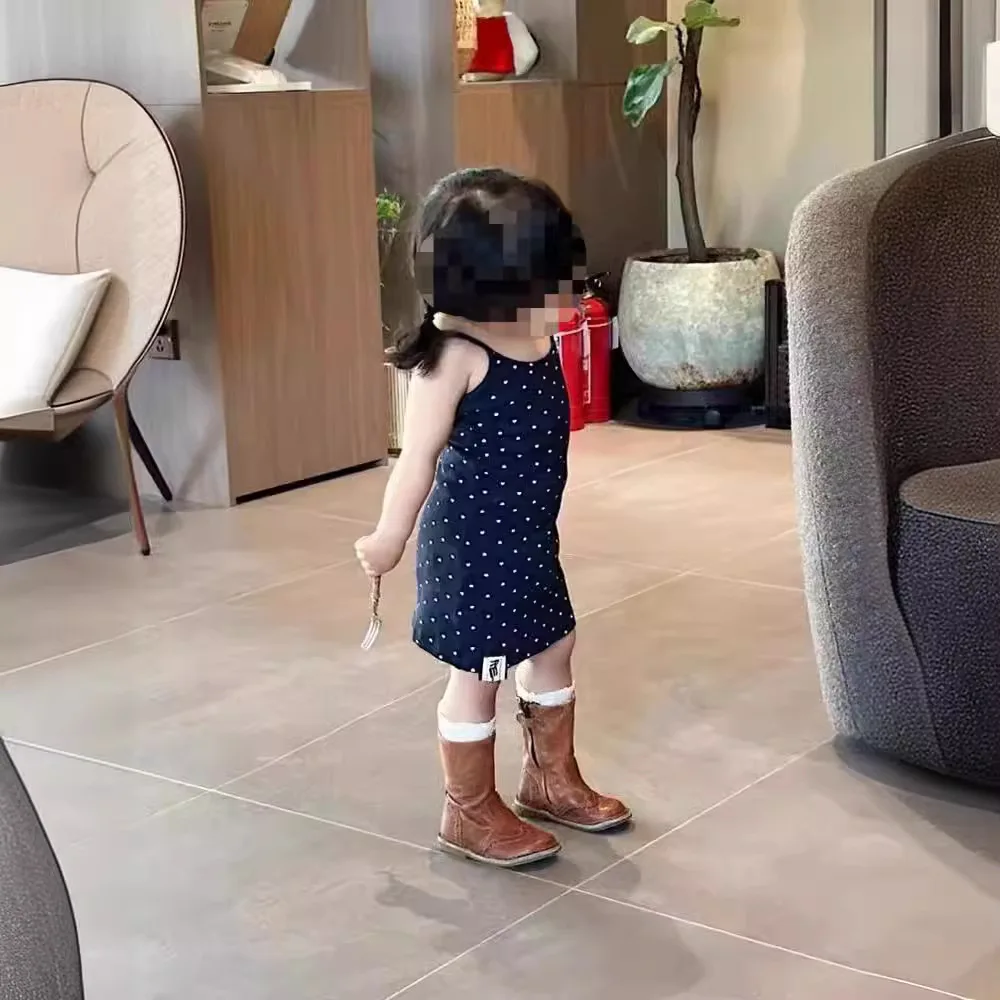 Baby Girls Black Dr… - image