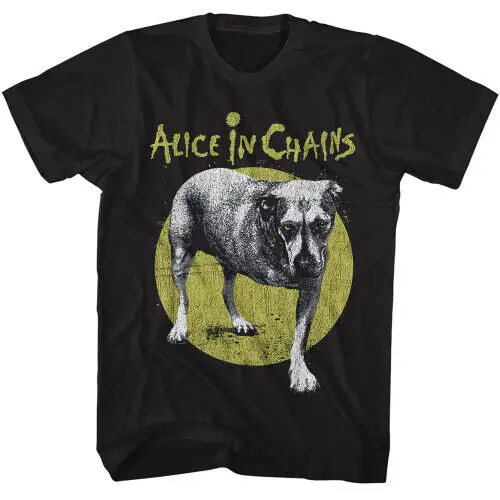 Alice In Chains Self Titled Black T-Shirt High Quality 100%Cotton Short Sve