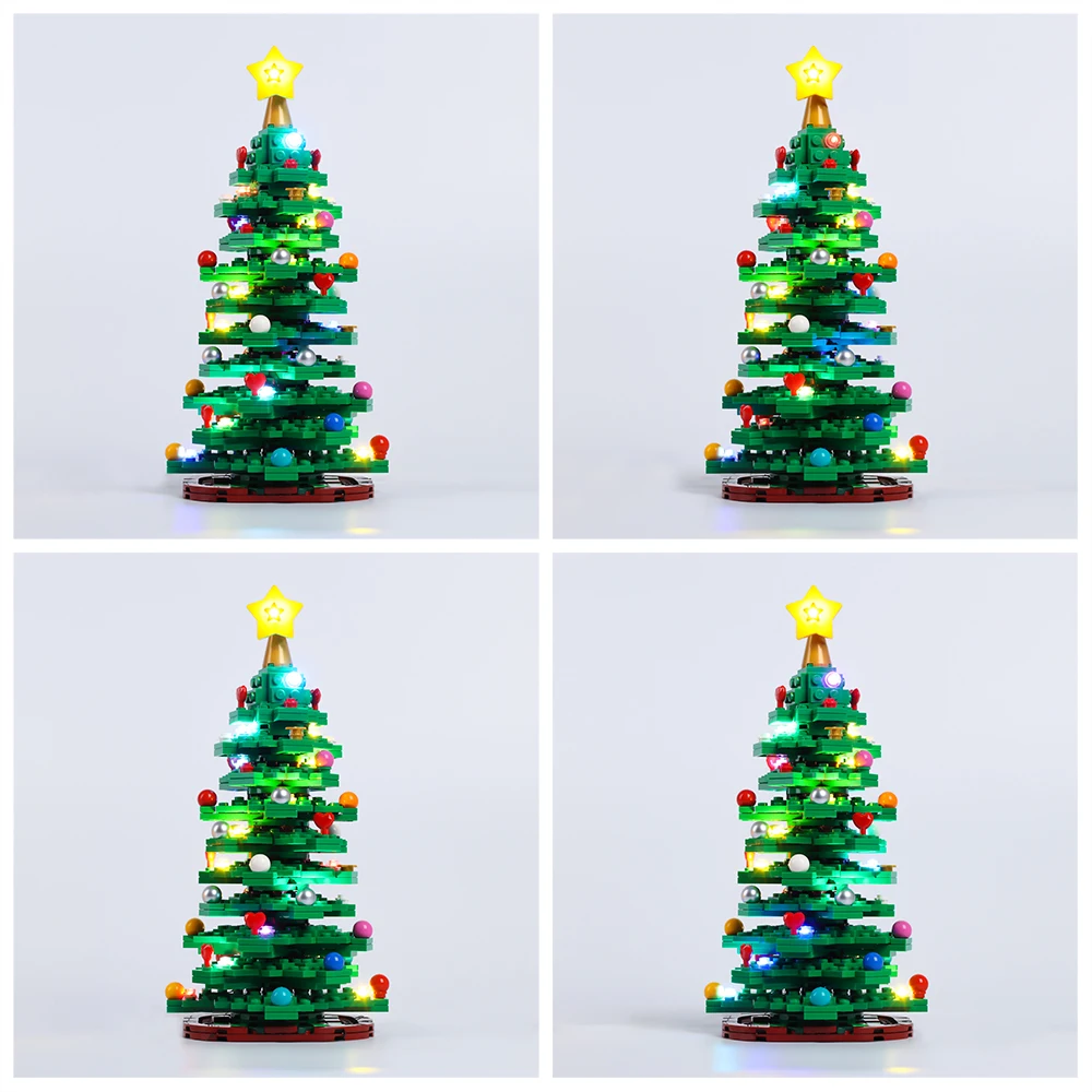 EASYLITE Christmas Gift LED Light Kit For ChristmasTree Brick 40573 Building Blocks Bricks DIY Toys Set For No Model