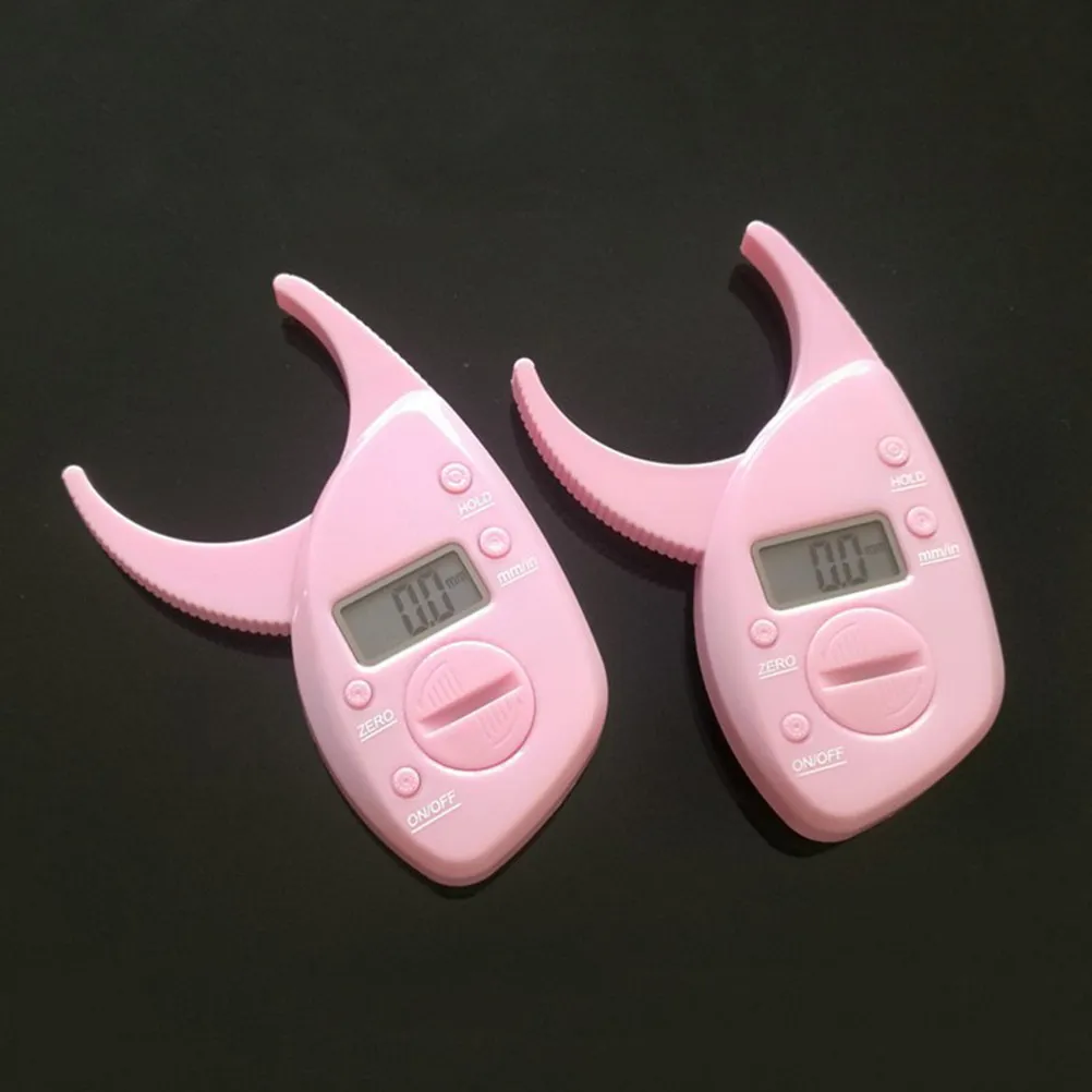 

1Pcs Body Fat Caliper Digital Fat Tester Reliable Portable Caliper for Fitness Enthusiasts Quick Read Display Suitable for Men