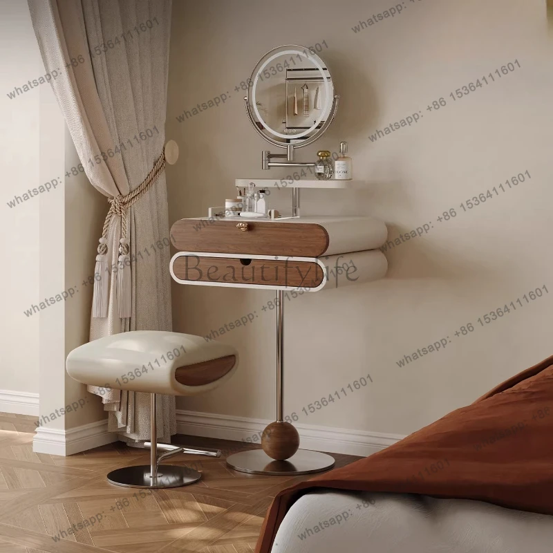 

Italian minimalist walnut dresser home small apartment bedroom dresser