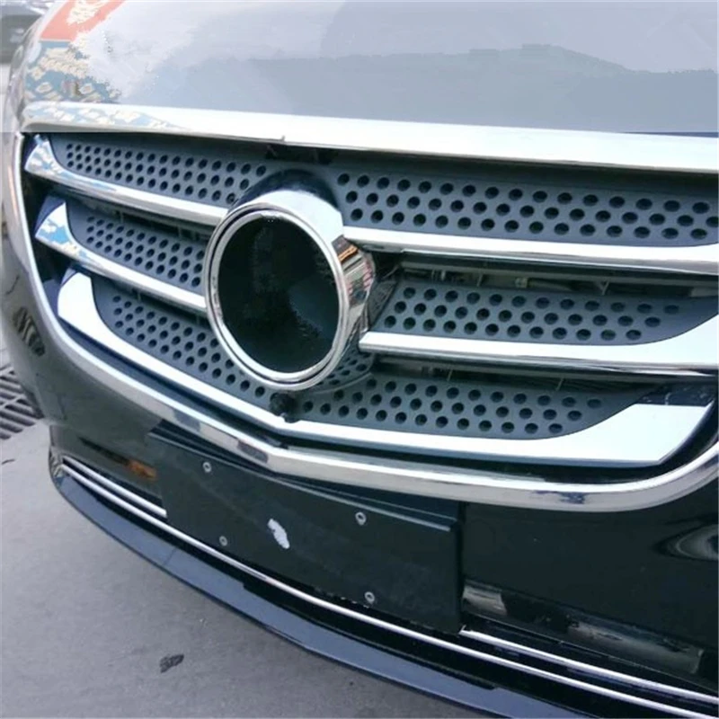 WELKINRY For Benz Vito W447 2014 2015 2016 2017 2018 2019 E-Vito Valente Metris Car Head Front Face Grille Logo Trademark Trim