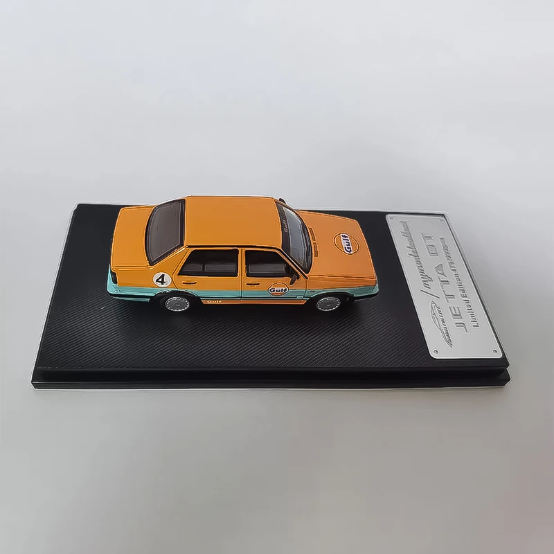 Model Collection 1/64 Jetta GT Alloy Die-cast Model Car -Gulf Version For Collection