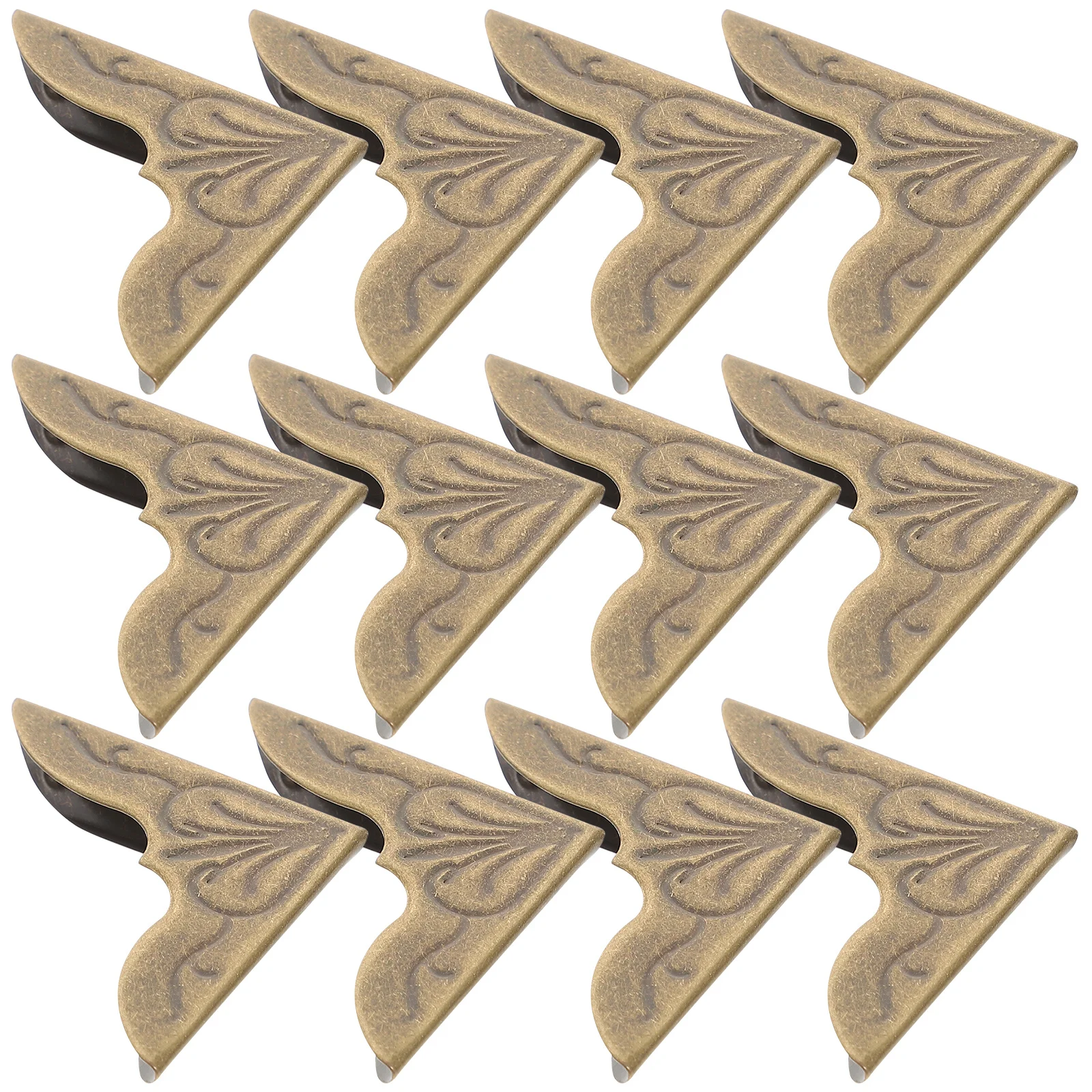 

30Pcs Metal Book Corners Style Protective Covers for Books Photo Albums Scrapbooks Notebook Corner Guards