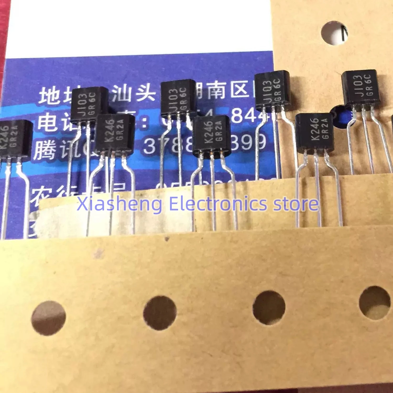 

New Original 5Pairs 2SK246 K246 + 2SJ103 J103 TO-92 Transistor In Stock Good Quality