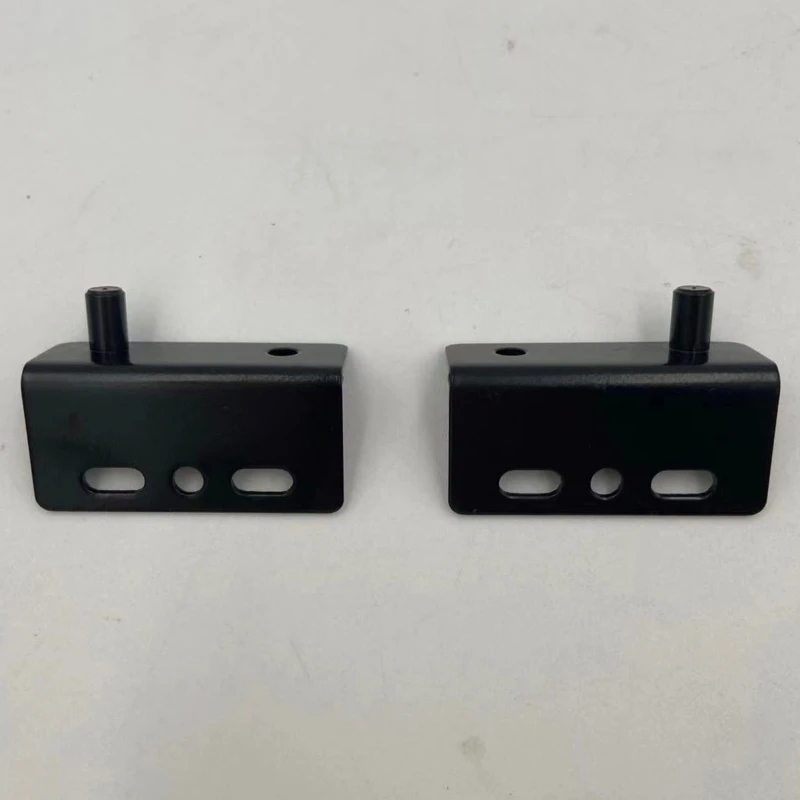 2 Pieces/set Door Hinges with Bushing Thicken Black Iron