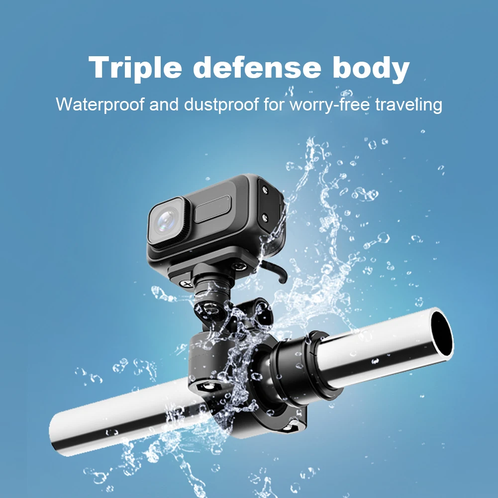 

1080P Motorcycle DVR Camera Waterproof Driving Recorder Motorcycle Camera for Motorsports Motorcycles