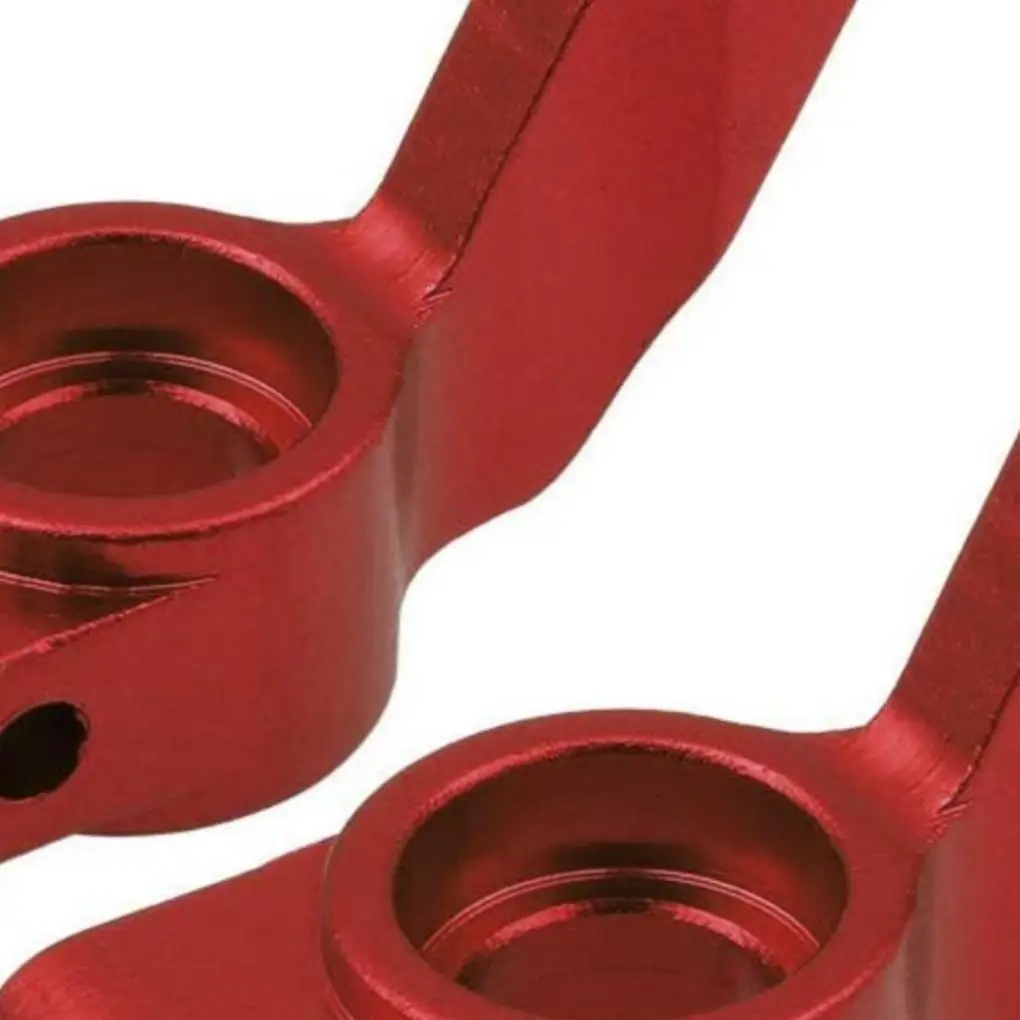 RCGOFOLLOW 1/10 Aluminum Alloy Wear Resistant Rear Hub Carrier RC Upgrade Part Rear Hubs For SLASH 2WD RC Car Part Red