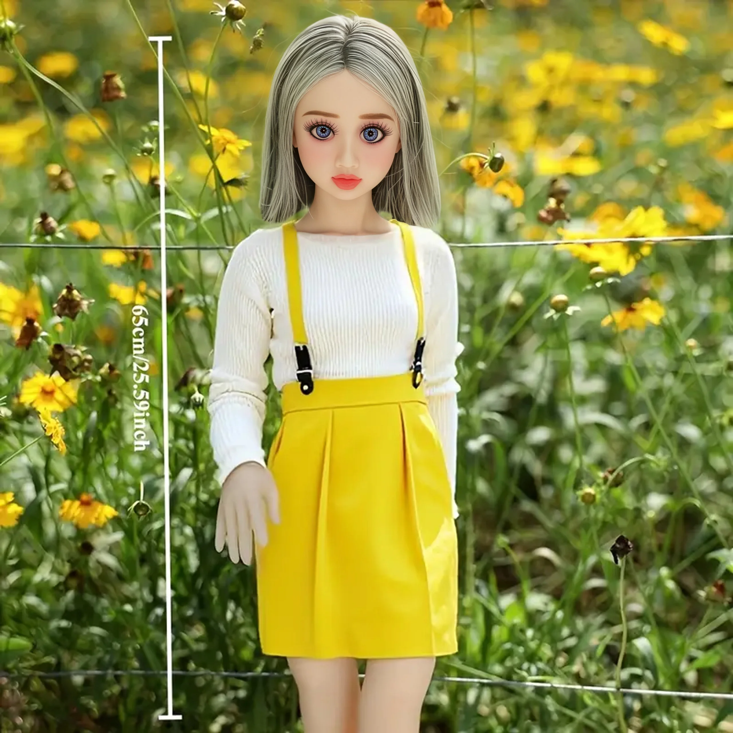 أنيمي تأثيري 68 سنتيمتر صغيرة واقعية سيليكون دمية صغيرة لينة أنيمي عمل الشكل دمية لينة الجلد الحقيقي اللمس الشعور