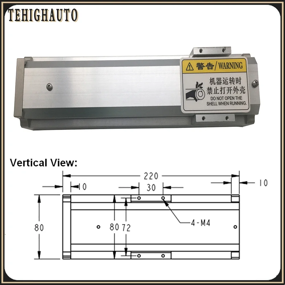 Imagem -04 - Acessório de 2x12 mm com Trilho Linear e Deslizante Ideal para Motor de Passo 57