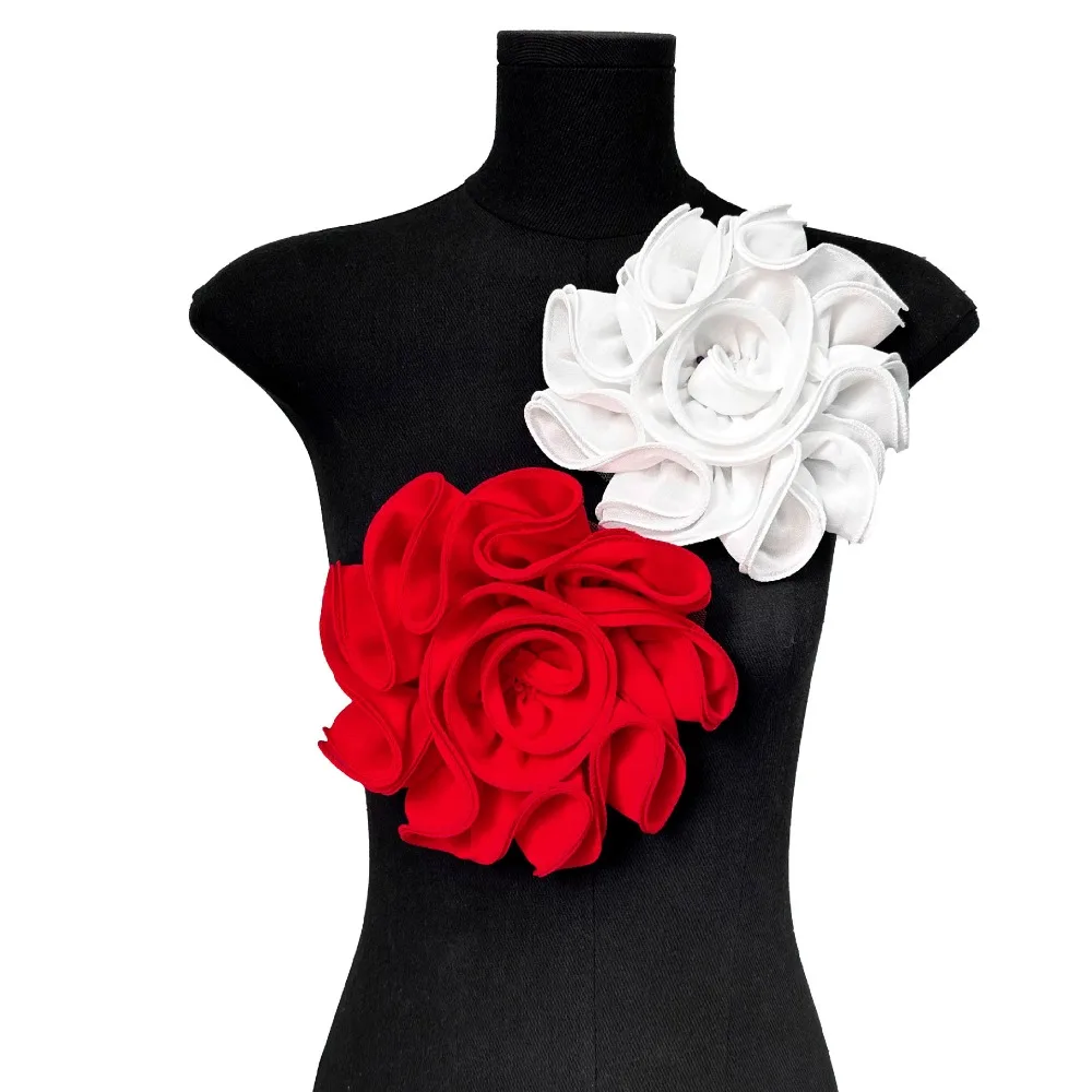

New Flower Brooch Wedding Dress Bridesmaid Chest Flowers High-end Business Banquet Dance Party Clothing Accessories Pins Jewelry