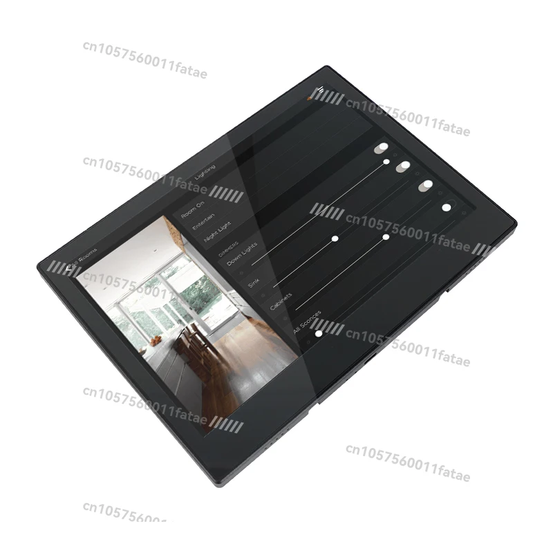 

YC-SM10P 10.1 Inch Embedded Wall Android RJ45 Wireless Smart Home Touch Panel with Metal Shell