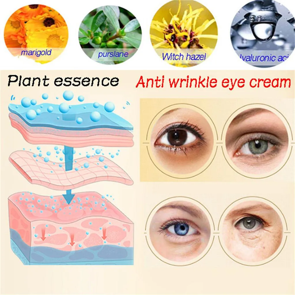 Eye  Gel For Dark Circles Puffiness Wrinkles Bags Most Effective 1ml