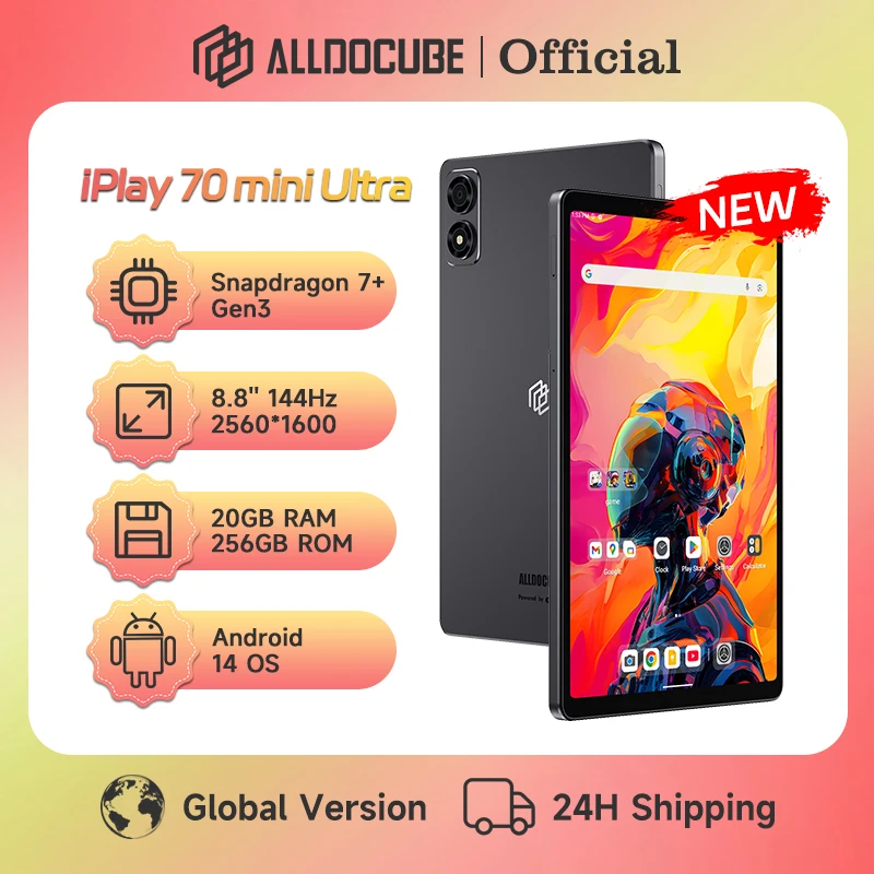 【¥36,750】ALLDOCUBE iPlay 70 mini Ultra 8.8インチ 2.5K EUプラグ 特別割引-アリエク特価アラート