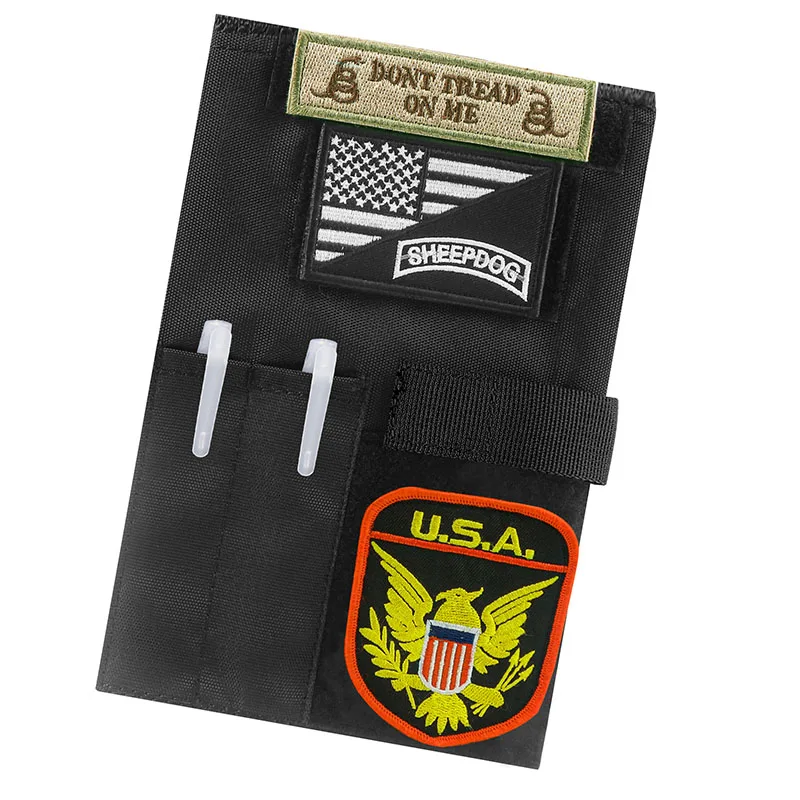 Kosibate Outdoor Tactical Memo Cover War Notebook Case Diary Book Cover Camping Accessories