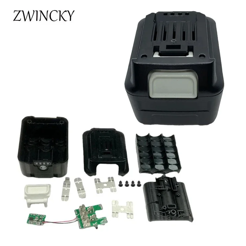 Battery Housing Case Set with LED Power Indicator for Makita 10.8V 12V BL1015 BL1020 BL1041 Lithium Battery Accessories