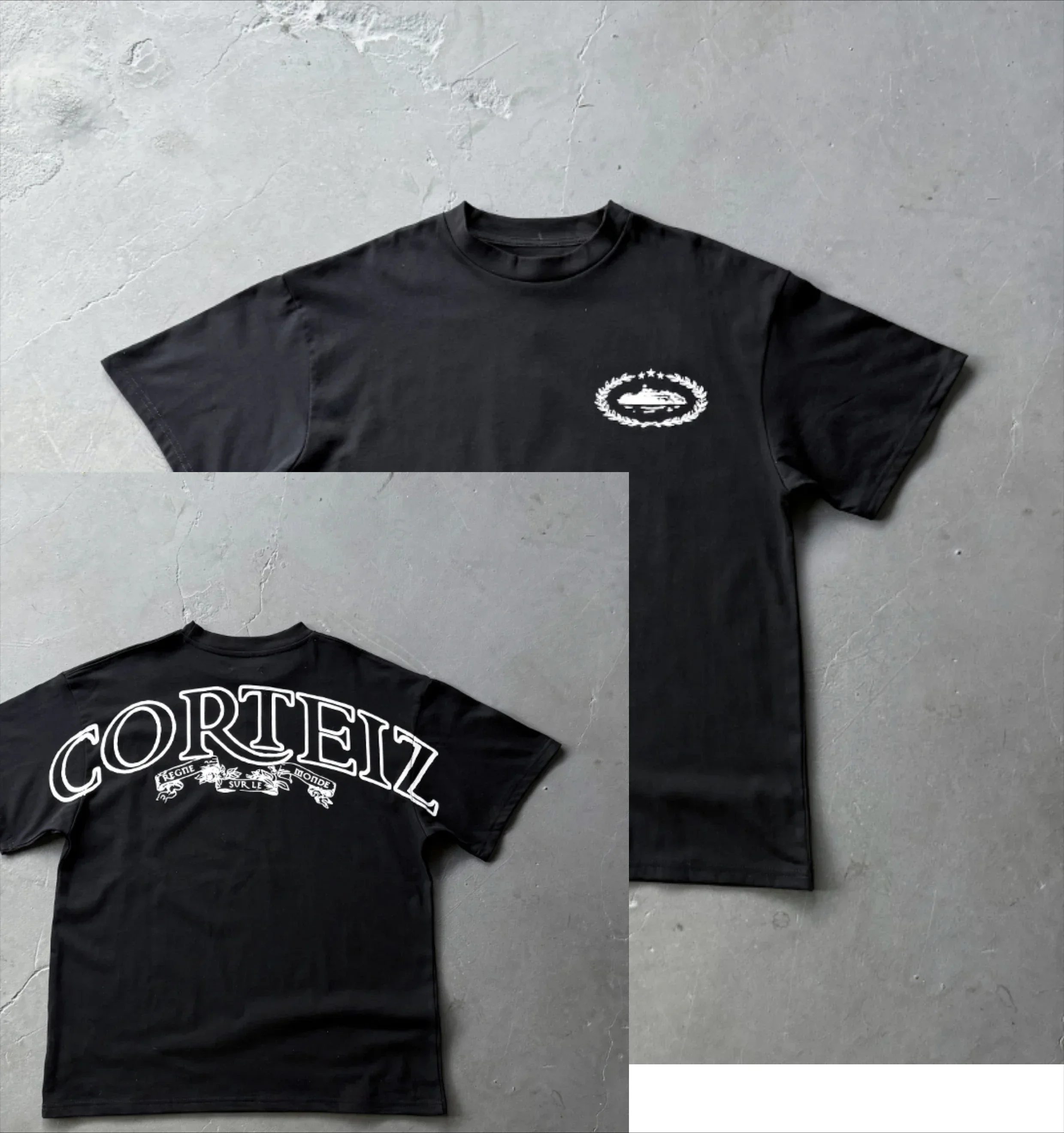 2025 Summer Women's American Trend Quality Short Sleeve High Street Hip Hop Letter Print Short Sleeve T-shirt