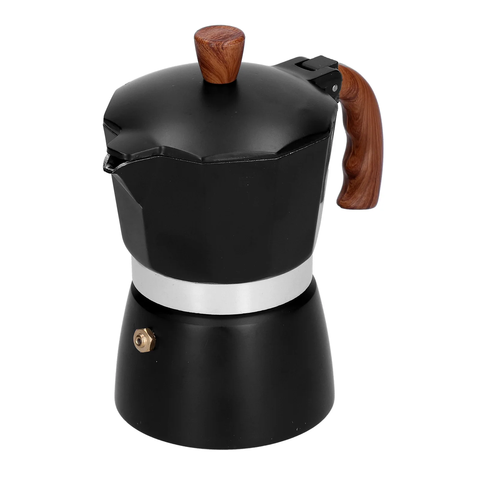 

Aluminum Alloy Pot Portable Coffee Pot with Heat Insulation Handle for Home Coffee Accessories Coffee Maker Pot