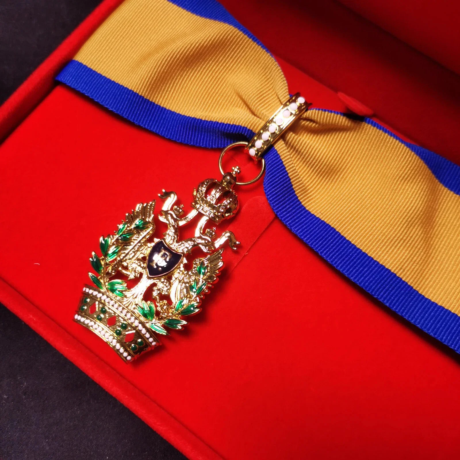 

Commander of the Austro Hungarian Empire Knight level Iron Crown Medal w Case