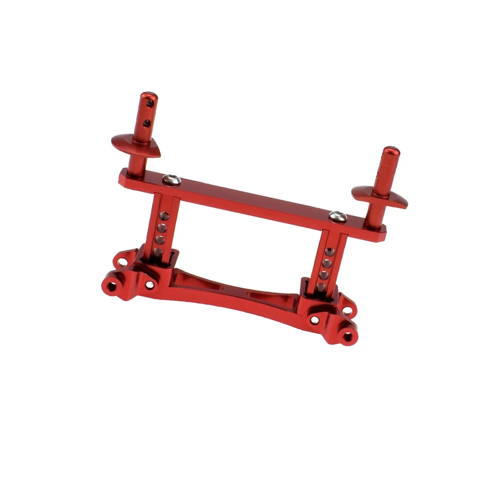 Chanmoo-soportes de cuerpo delantero y trasero de Metal, poste de columna de carcasa para coche trepador de control remoto 1:10 Traxxas TRX4 TRX-4 Defender, piezas de mejora