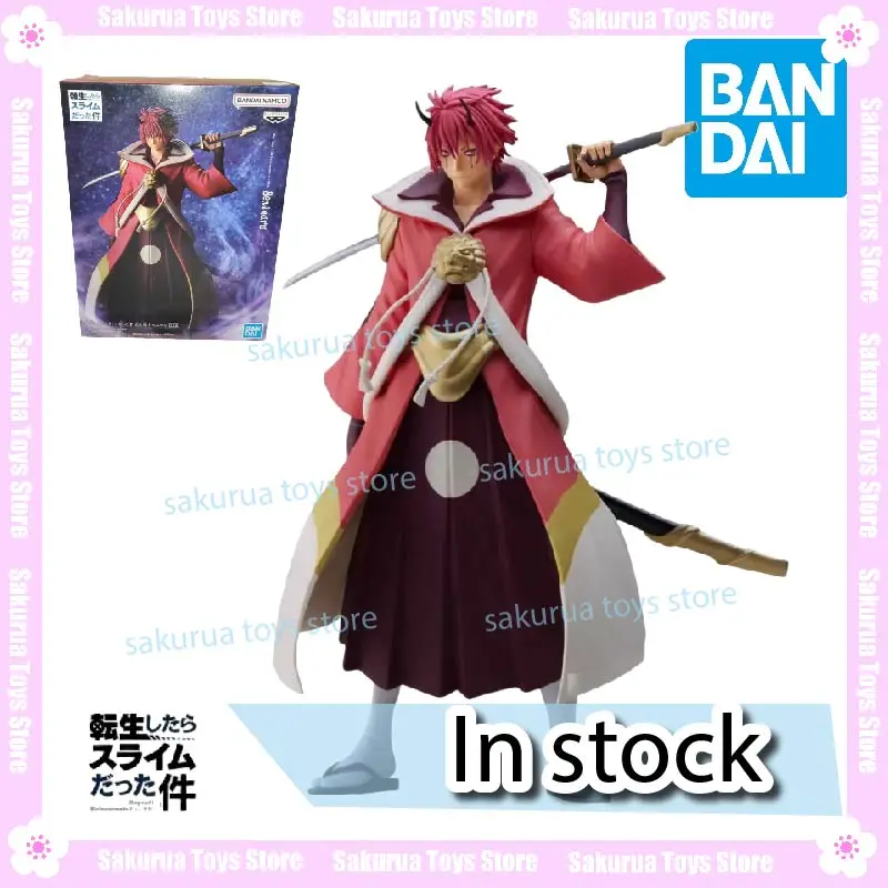 

В наличии, Bandai, подлинный, переинкарнированный в слиз, красный воин, красная таблетка, живописные фигурки, подарочная коллекция экшн-куклы