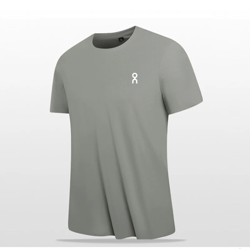 

Men's ort Sve Ice Silk Running T-irt Qui Dry Breathable Summer Outdoor Fitn Training Sportswear Cool Sun Protection