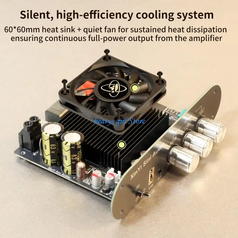 C7AB Wireless Auditory Amplifier Board 600W Mono Power and Bluetooth-compatible