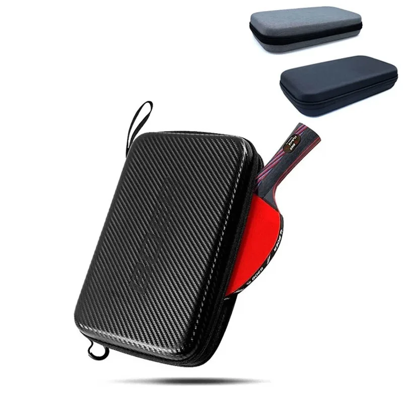 Table Tennis Racket Case EVA Hard Shell Racket Bag Shockproof and Wear-resistant EVA Storage Bag, Portable Table Tennis