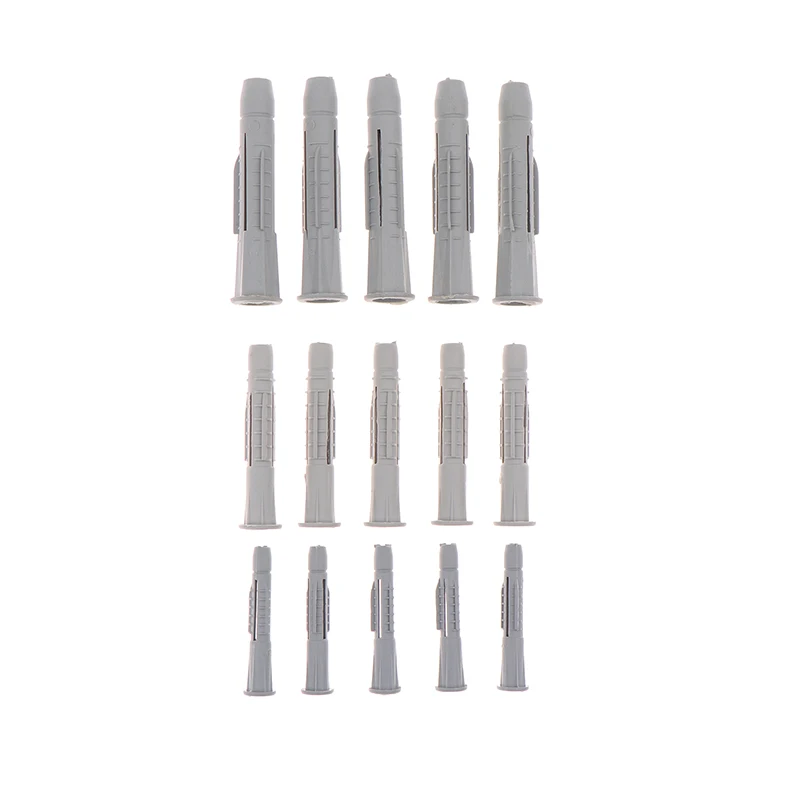 20Pcs M6/M8/M10 Knotted Expansion Tubes Eco-Friendly Nylon/Plastic Expansion Plugs Multi-Specification