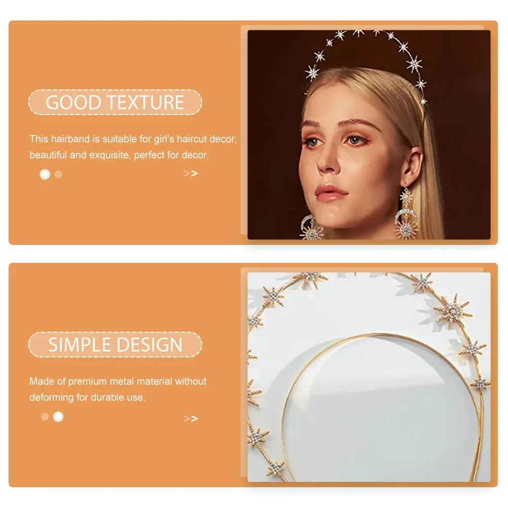 

Exquisite Bridal Rhinestone Headband Wedding Hairband Elegant Headpiece Bride Hair Decor Party Hairband Women Headdress