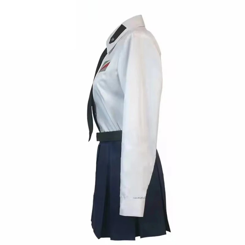 Anime GIRLS und PANZER Anzio High School Anchovy Carpaccio Pepperoni Cosplay Costumes Women Pleated Skirt School Uniform Suit - view 3