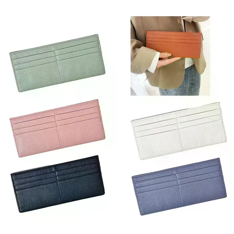Women's Business Zipper Coin Pocket Wear-resistant Easy Portability Stylish Wallet For Home Office Travel Business