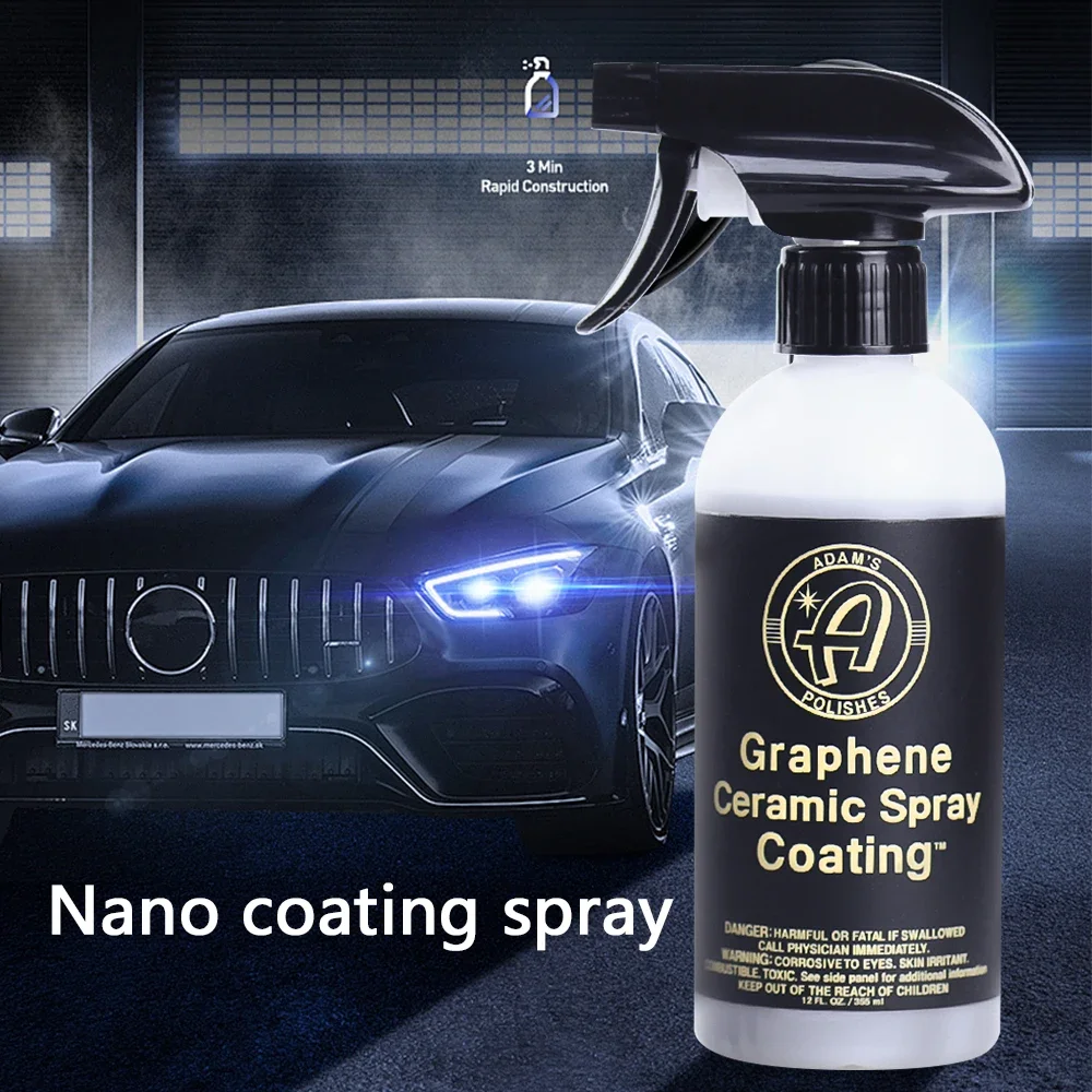 Graphene Ceramic Car Coating 10H for Cars 7+ Years of Protection Apply After Car Wash Clay Bar Car Buffer Polisher Motorcycle