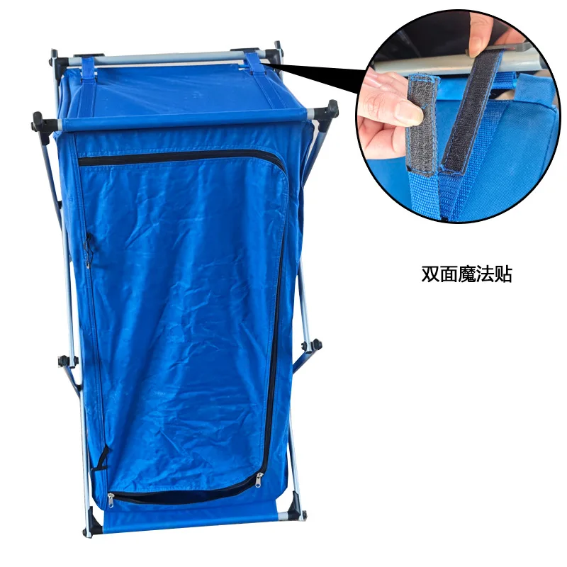 Outdoor folding cabinet Outdoor small cloth Outdoor locker Folding Folding cabinet Mobile refrigerator