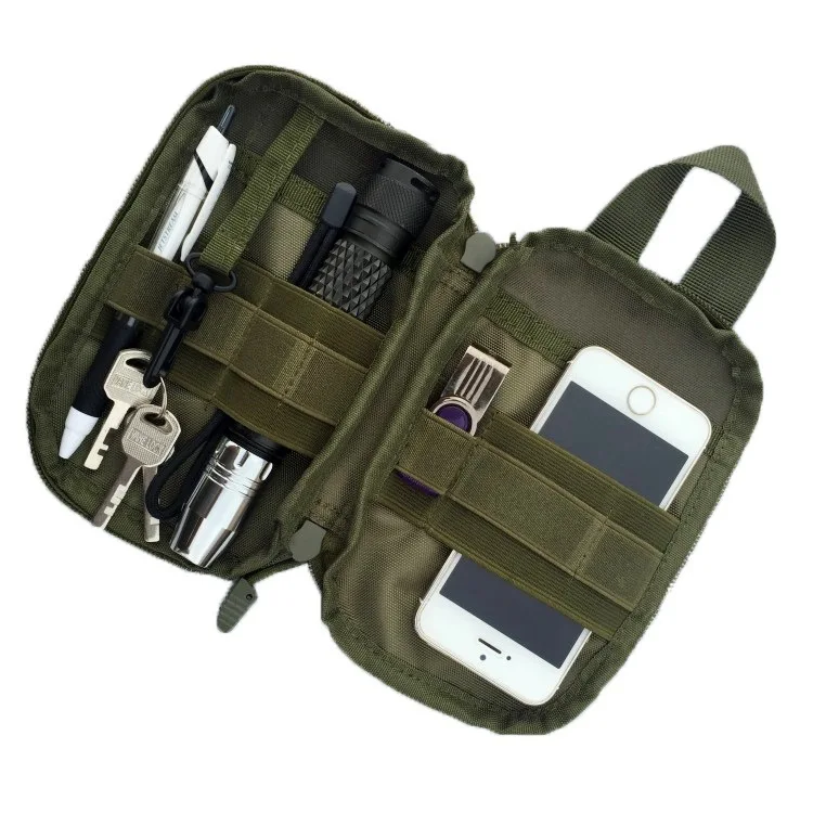 Riñonera con sistema MOLLE para hombre y mujer, bolsa de cintura para suministros y herramientas EMT, banano, tatica militar, novedad de 2024