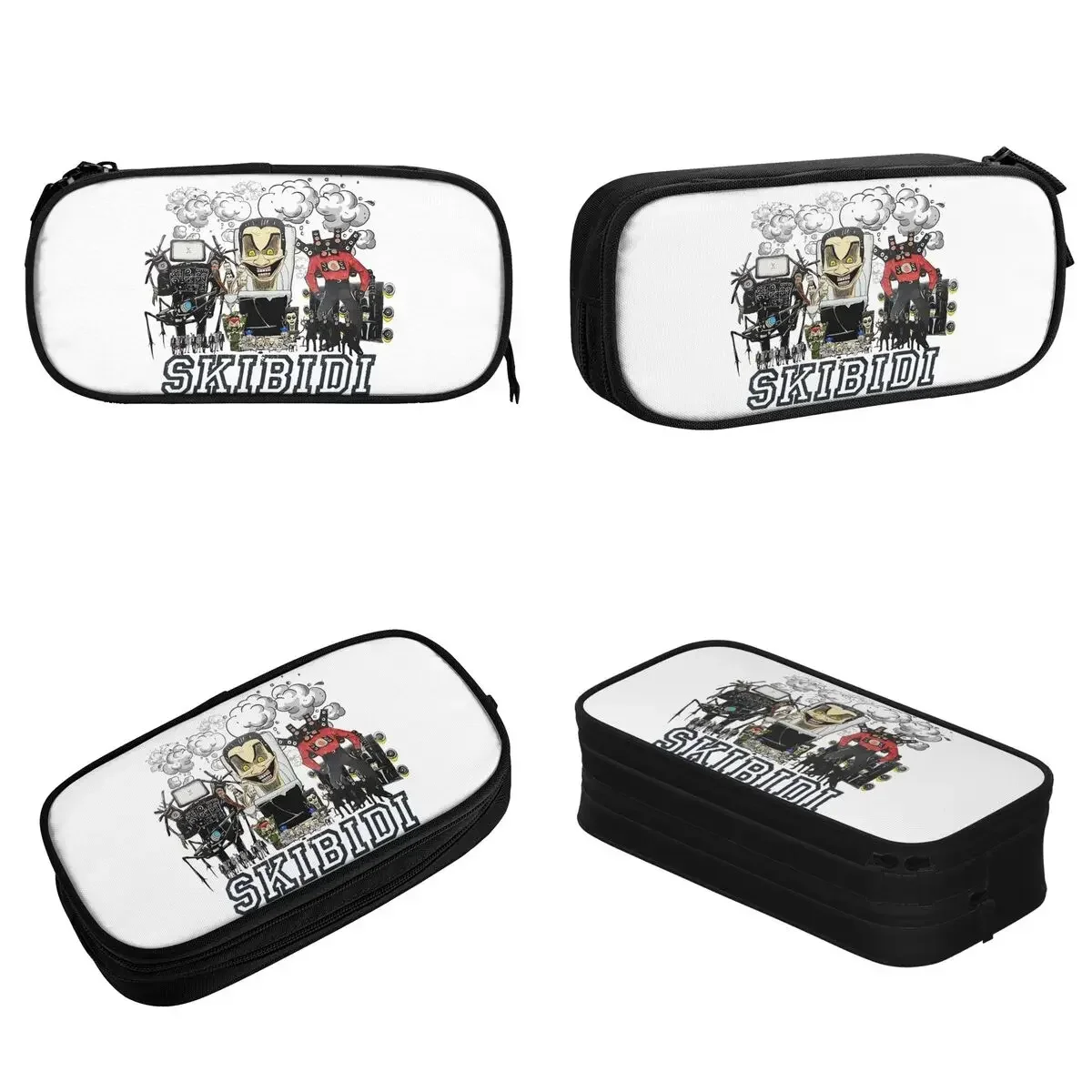 

Fashion Skibidi Toilet Funny Game Pencil Cases Pencilcases Pen for Student Large Storage Pencil Bags Office Gifts Stationery