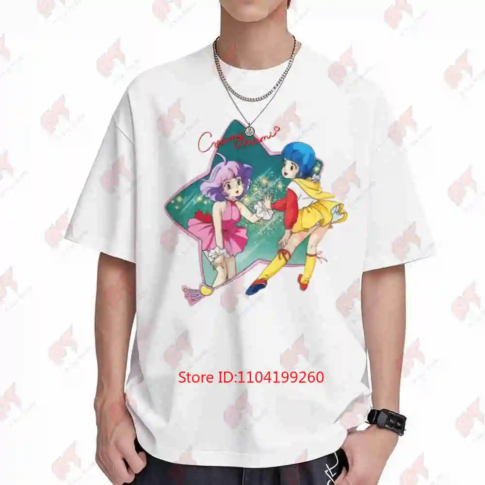 Creamy Mami 80S Magic Girl Anime Short Sleeve Tee 100% Cotton T-Shirt