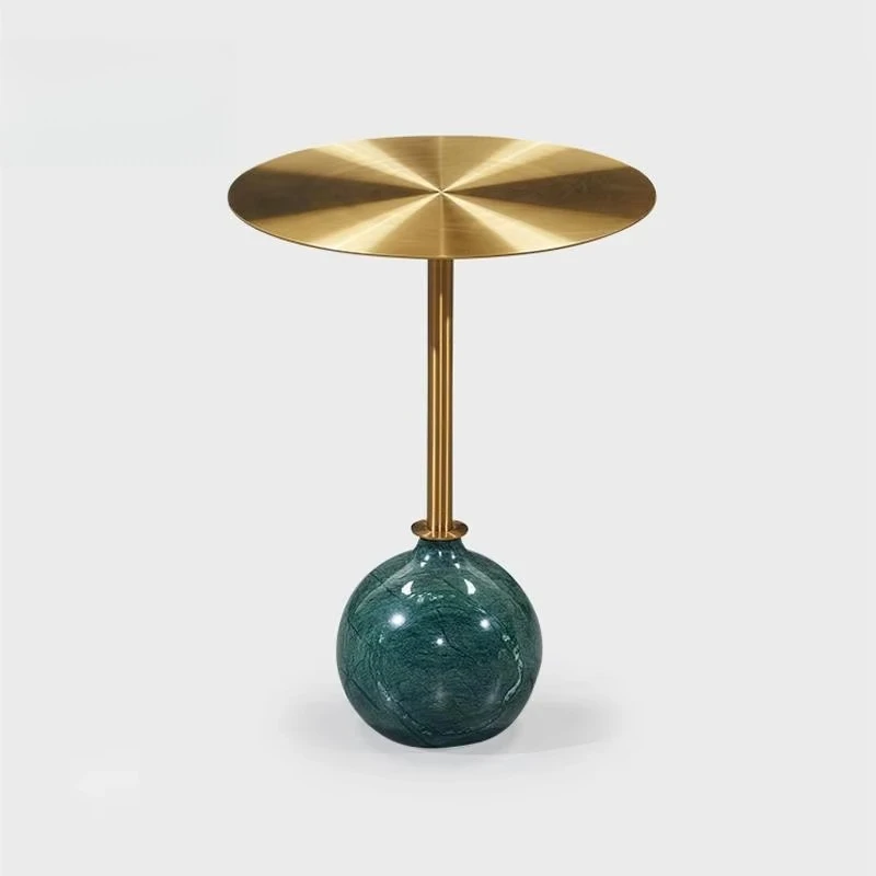 

Side table simple modern round coffee table living room bedroom home sofa side cabinet