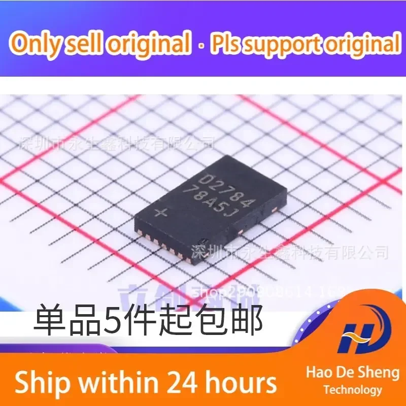 

10PCS/LOT DS2784G+TR DS2784 D2784 Coulomb Meter IC New Original In Stock