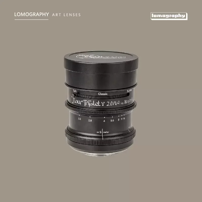 عدسة Lomo Nour Triplet V 2.0/64 Bokeh Control Art مقاس 65 مم F2.4 لكاميرات Nikon Z/Sony E/Canon RF Mount
