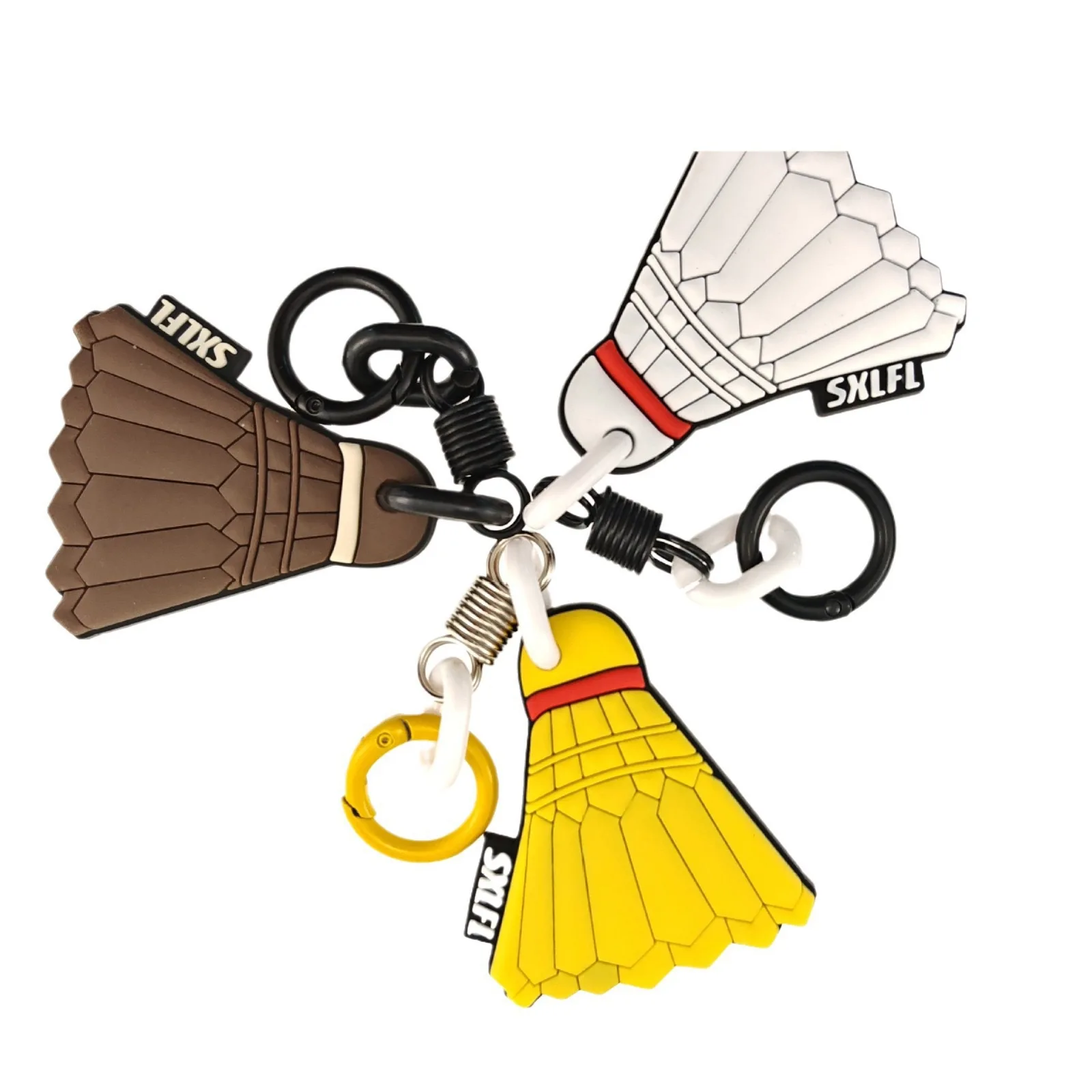 badminton keychain for women key ring sports key chain shuttlecock keychain creative portachiavi chaveiro llaveros bag charm