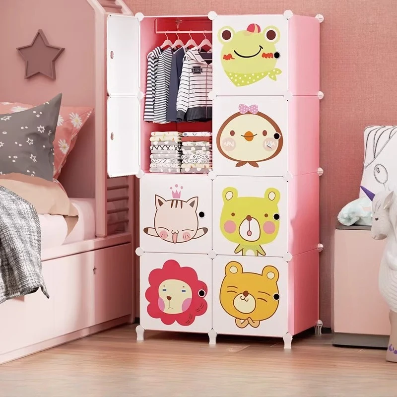 Nightstands Modular Closet Storage Clothes Organizer Bedroom Partitions Wardrobe Modern Minimalist