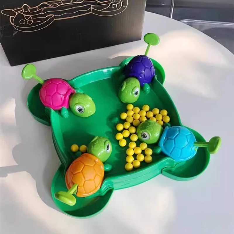 

Turtle Eating Bean Toy Parent-child Interaction Multiplayer Gameplay Tabletop Game Party Props Puzzle Toys Birthday Gifts