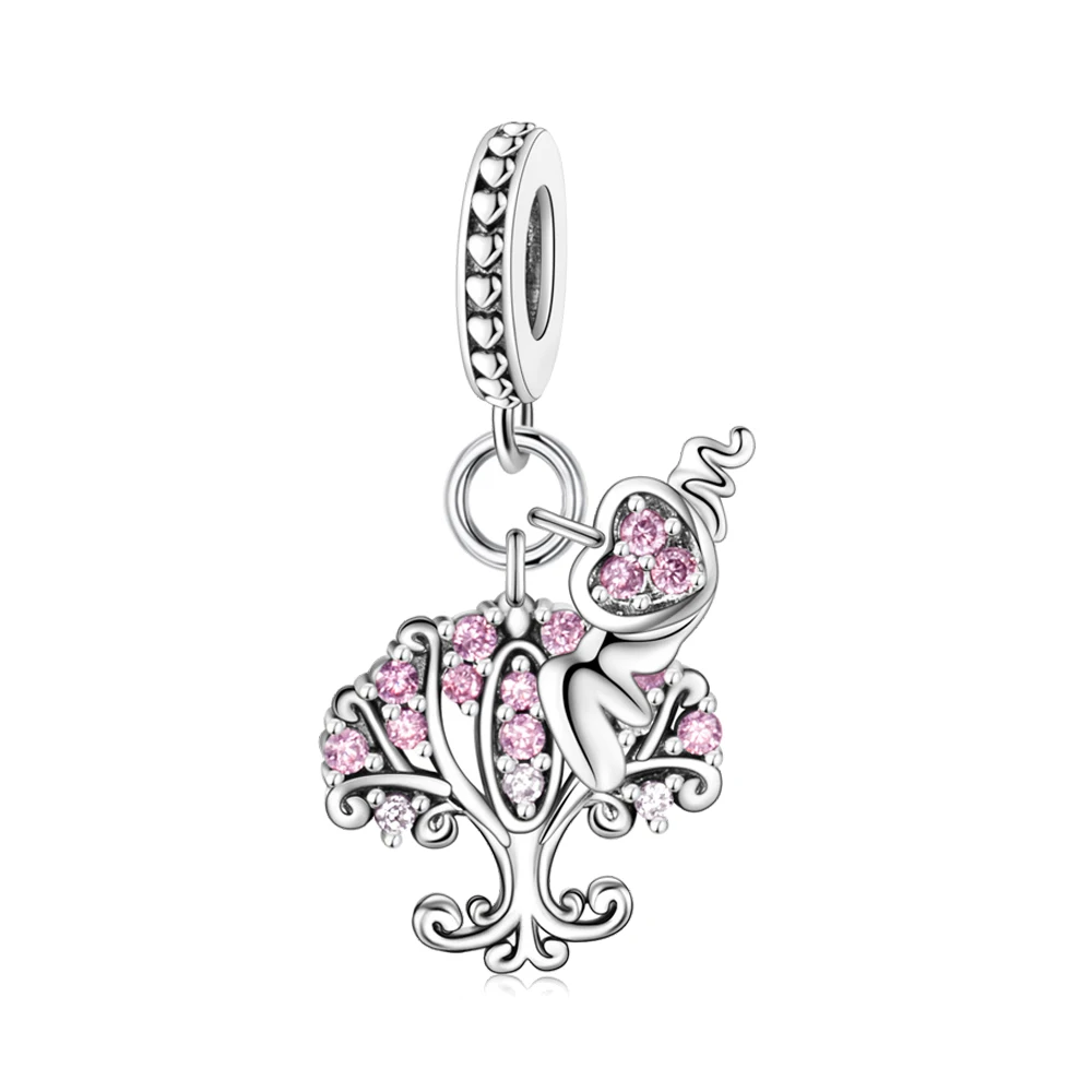 

Пан Подвески Оригинальная мама Дерево Висячие Шарм Браслет Подвеска Ювелирные Изделия