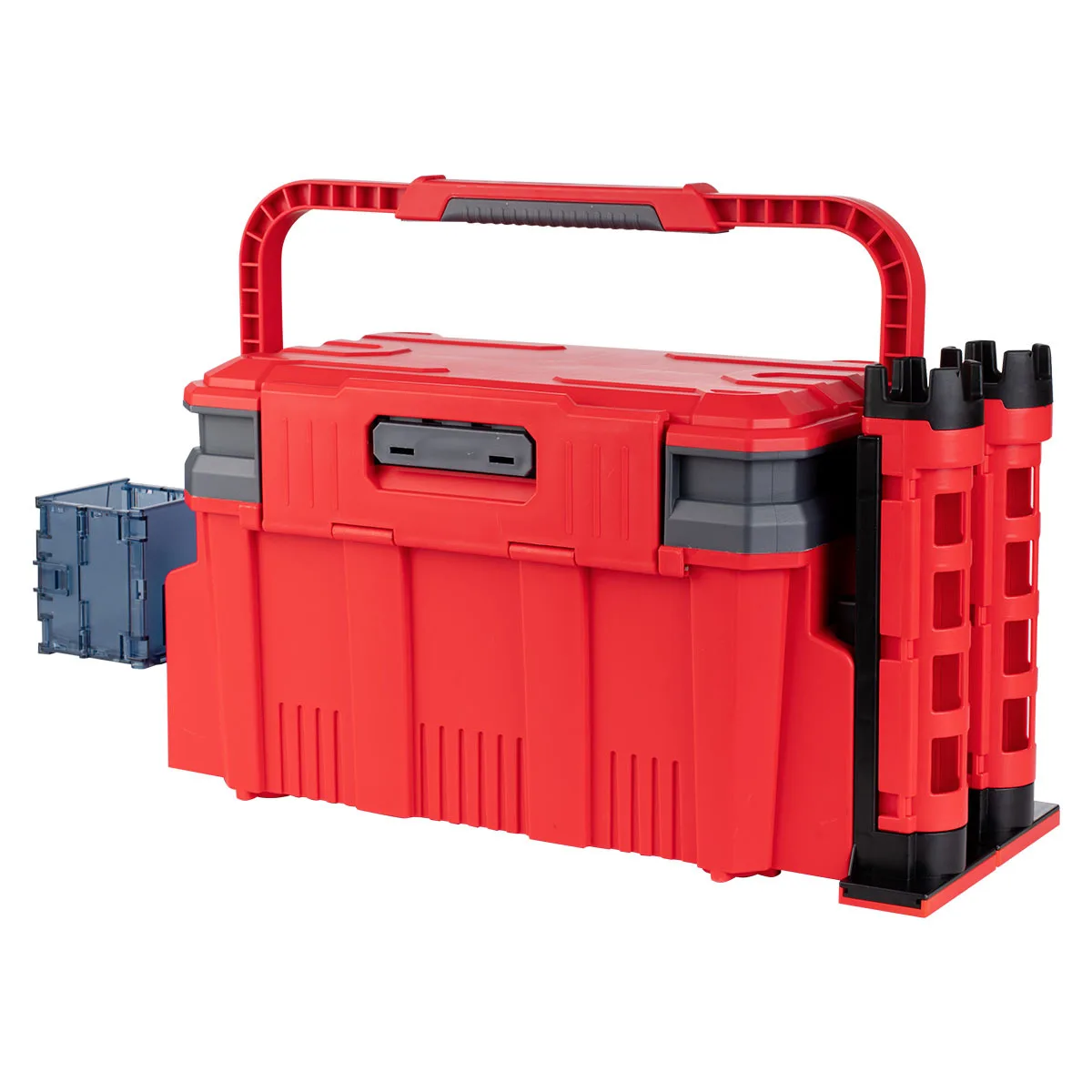 

Wholesale Outdoor 42cm * 26cm * 25cm Fishing Box Multi Functional Double-layer Road Sub Fishing Box