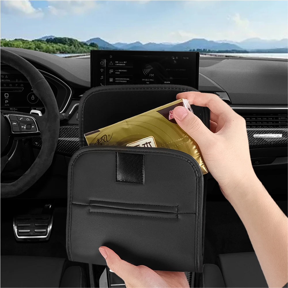 Car Tissue Box Cover Sun Visor Seat Back Hanging Type Storage Case For VW Volkswagen Golf MK3 MK4 MK5 MK6 MK7 Accessories