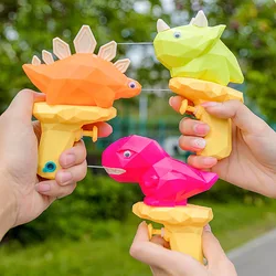 2Pcs Summer Beach Dinosaur Water Guns Toys for Kids Birthday Party Favors Baby Shower Guest Gift Pinata Fillers Goodie Bag