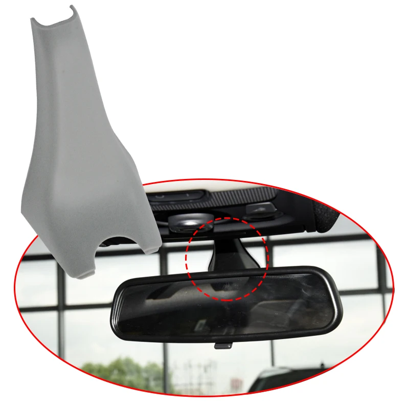 

For Audi A3 A4L A5 A6L Q3 Q5 Interior Mirror Trim Rear View Protector Cover